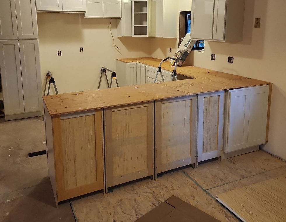 kitchen cabinets replaced