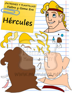 PLANTILLA PELICULAS DISNEY HERCULES HERCULES GOMA EVA FIELTRO GRATIS.png