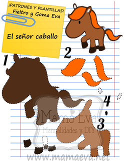 PLANTILLA DE CABALLO DE GOMA EVA O FIELTRO.png