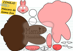 MASCARA DE CONEJO NUEVO