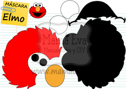 PLANTILLA MASCARA BARRIO SESAMO ELMO GOMA EVA FIELTRO GRATIS.png