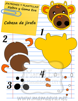 PLANTILLA DE JIRAFA DE GOMA EVA O FIELTRO 2.png