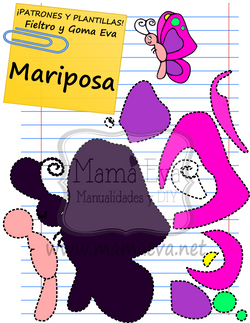 PLANTILLA DE MARIPOSA DE GOMA EVA O FIELTRO 5.png