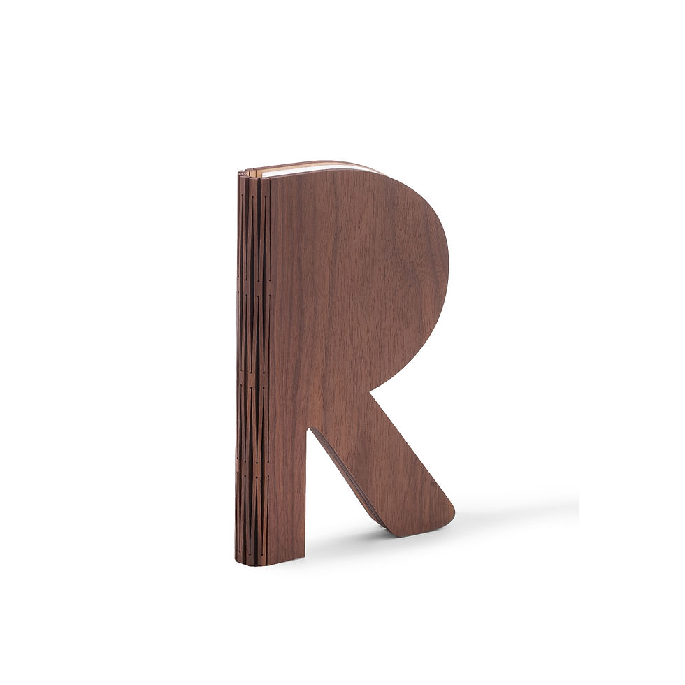 Thumbnail: Gingko The R Space Lamp - Walnut