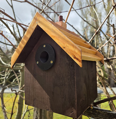 Handmade Nesting Bird Box
