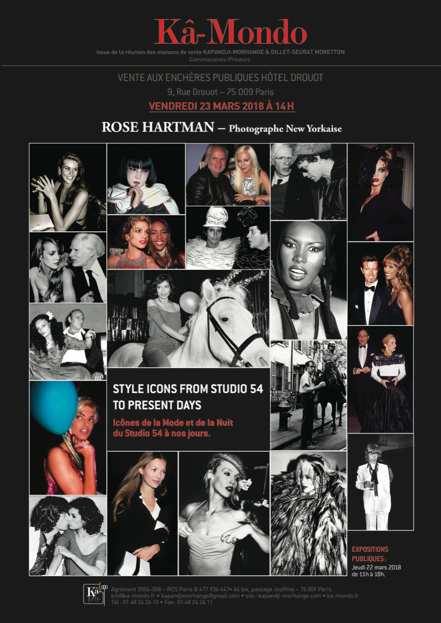Studio 54 Drouot - Rose Hartman