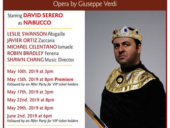 NABUCCO coming to Off-Broadway in May starring David Serero as title role