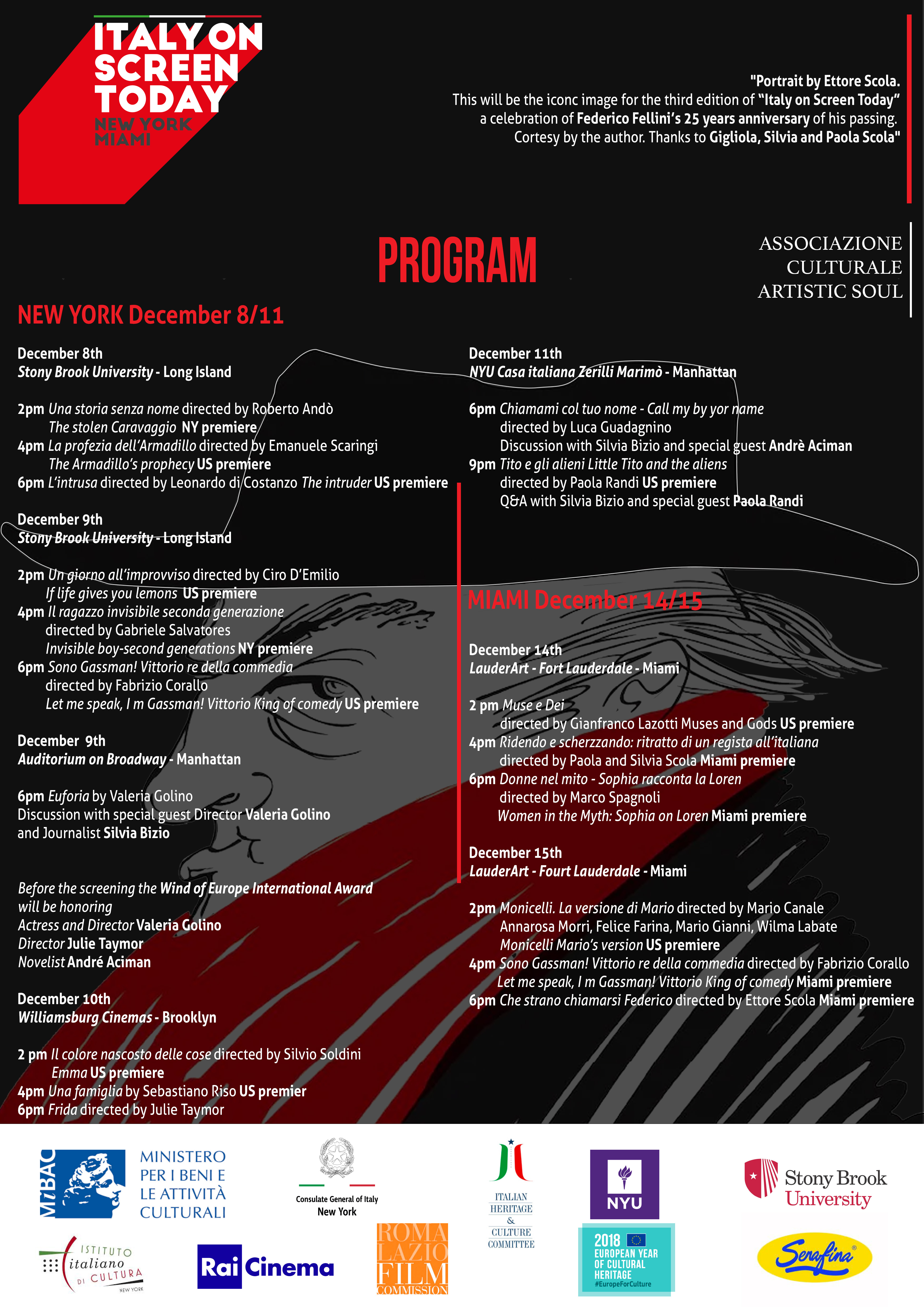 Italian Film Festival Italy On Screen Today Returns To New