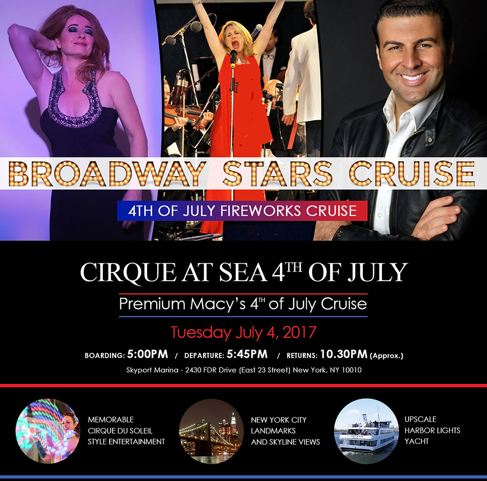 Macy's Fireworks David Serero Broadway Star
