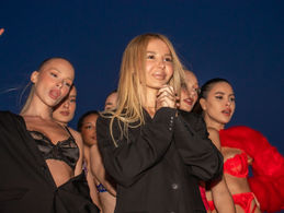 AURELA HOXHA Luxury Lingerie holds a Fashion Show during Paris Fashion Week 2022