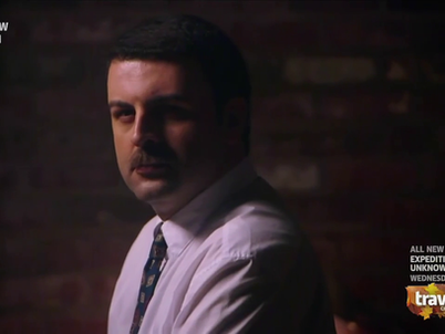 David Serero in US TV Series MYSTERIES AT THE MUSEUM on Travel Channel