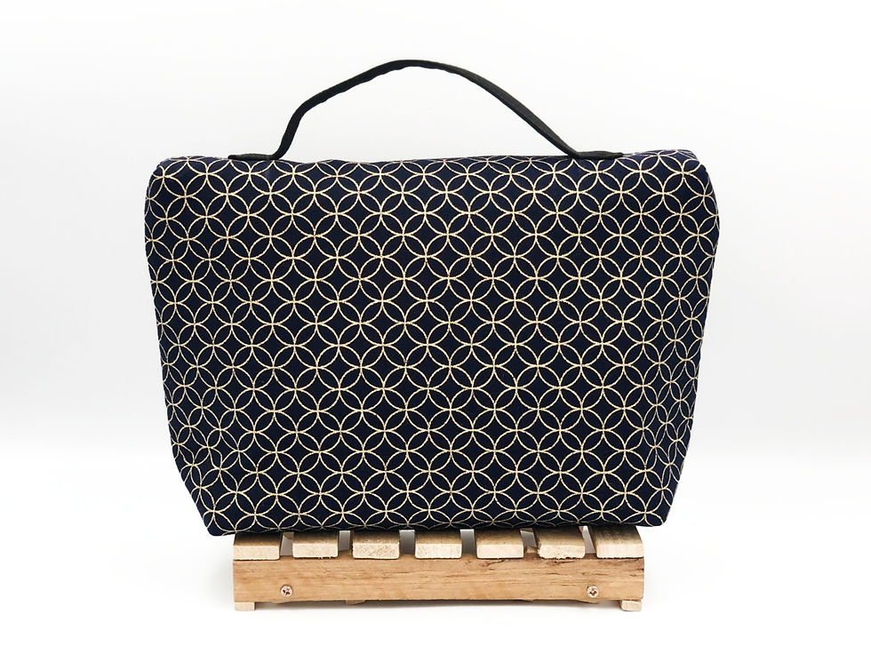 Thumbnail: Miyoko Pouch - Shippo Gold