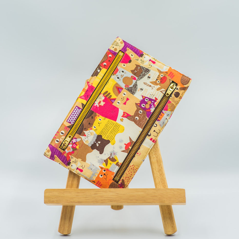 Thumbnail: Yonchakku Pouch - Cat Fur-ever