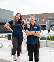 Mrs. Pagnini and Mr. Grubaugh