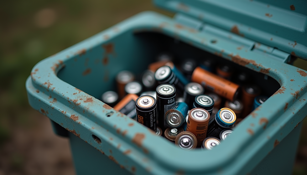 Importancia de reciclar baterías en México