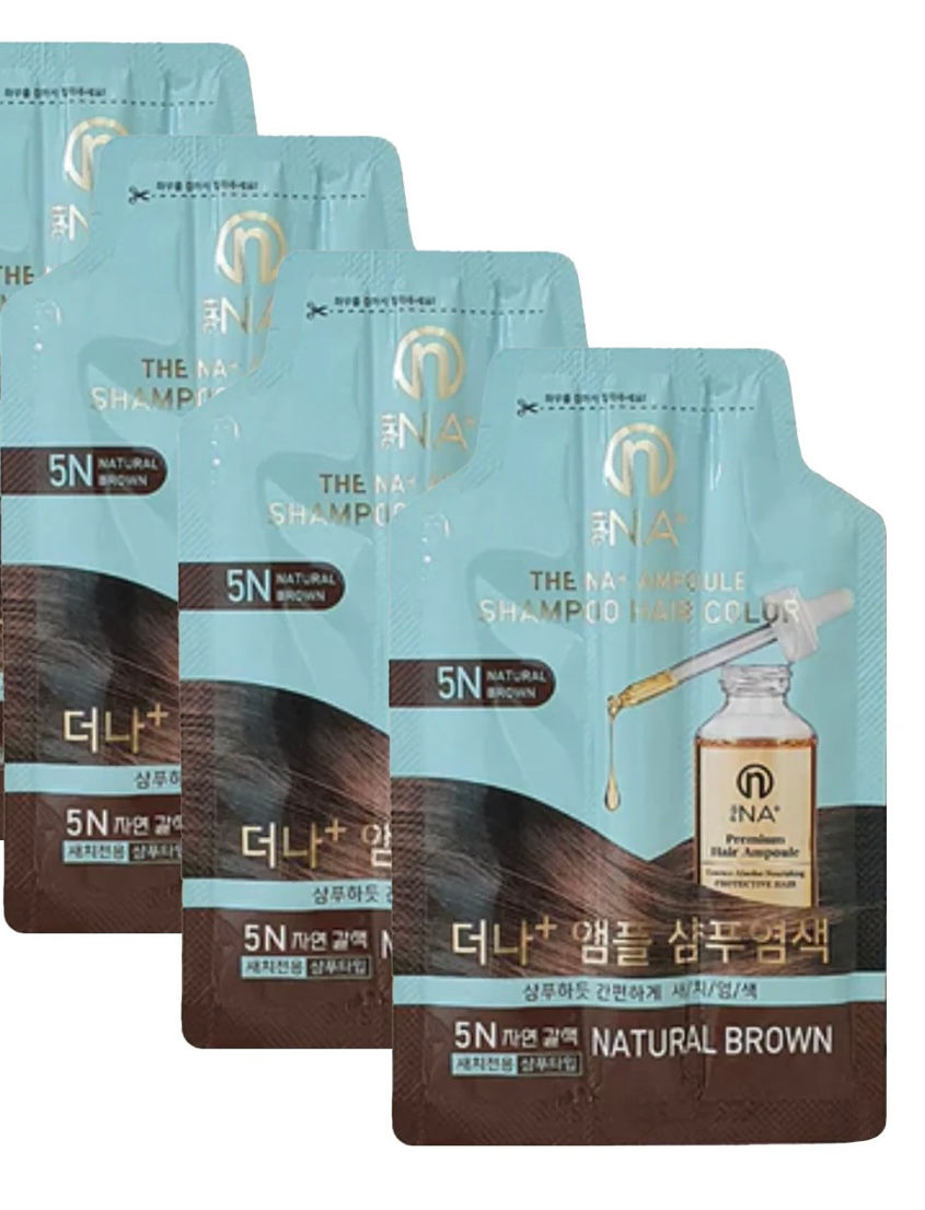 縮圖：the NA+- Ampoule Shampoo Hair Color (4 pcs)
