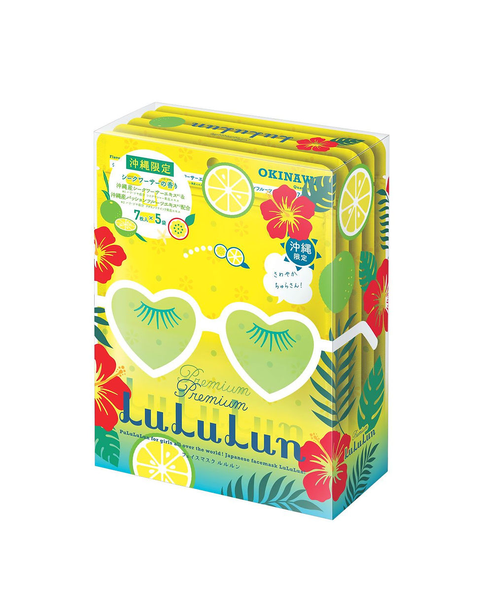 Premium Lululun Citrus Depressa Okinawa (7 Sheets/Bag)