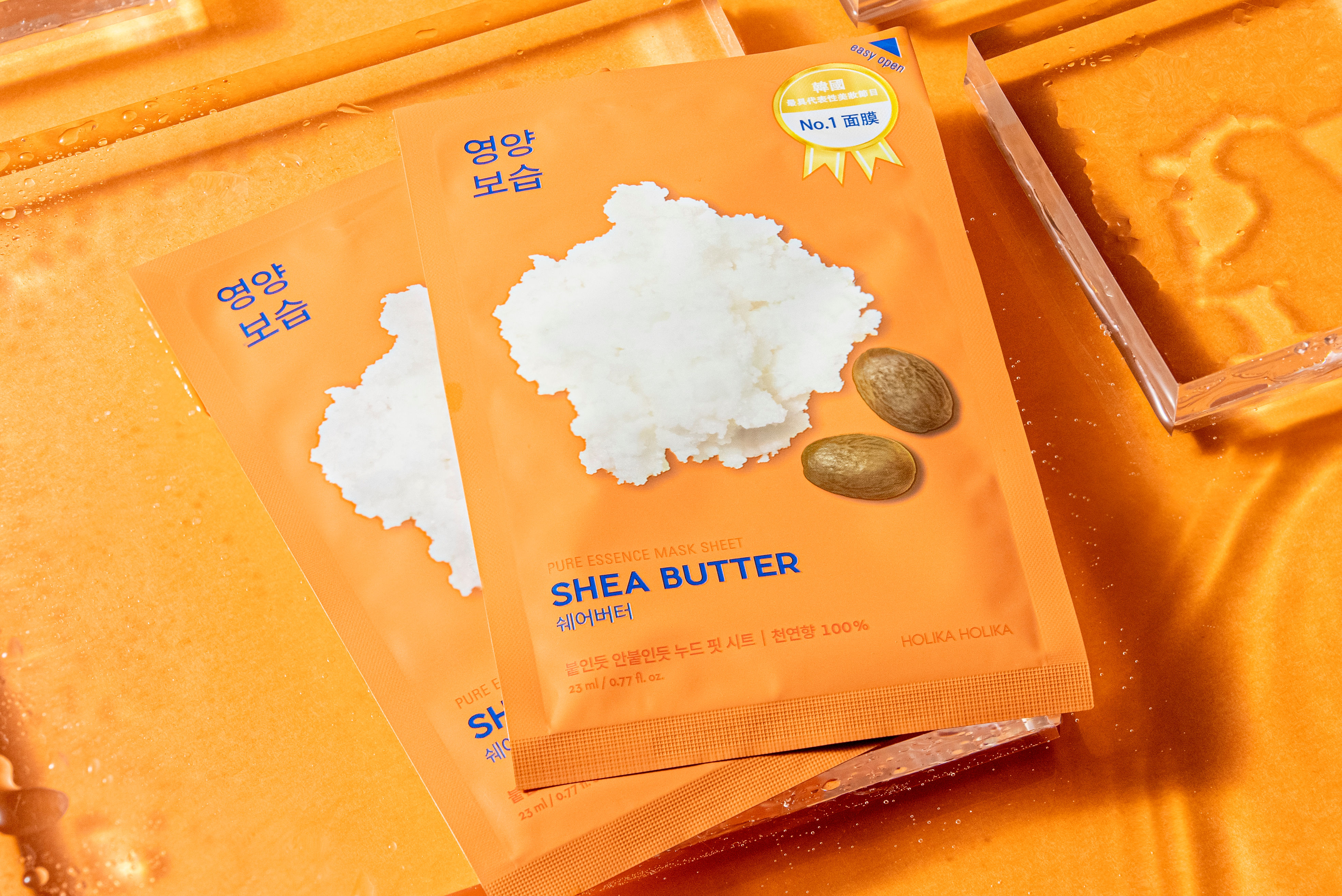 Holika Holika - Pure Essence Shea Butter Mask Sheet (23ml x 10 Sheets