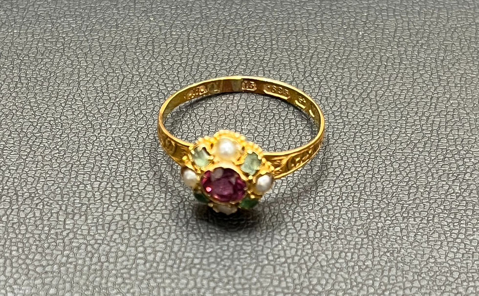 K15石付きリング