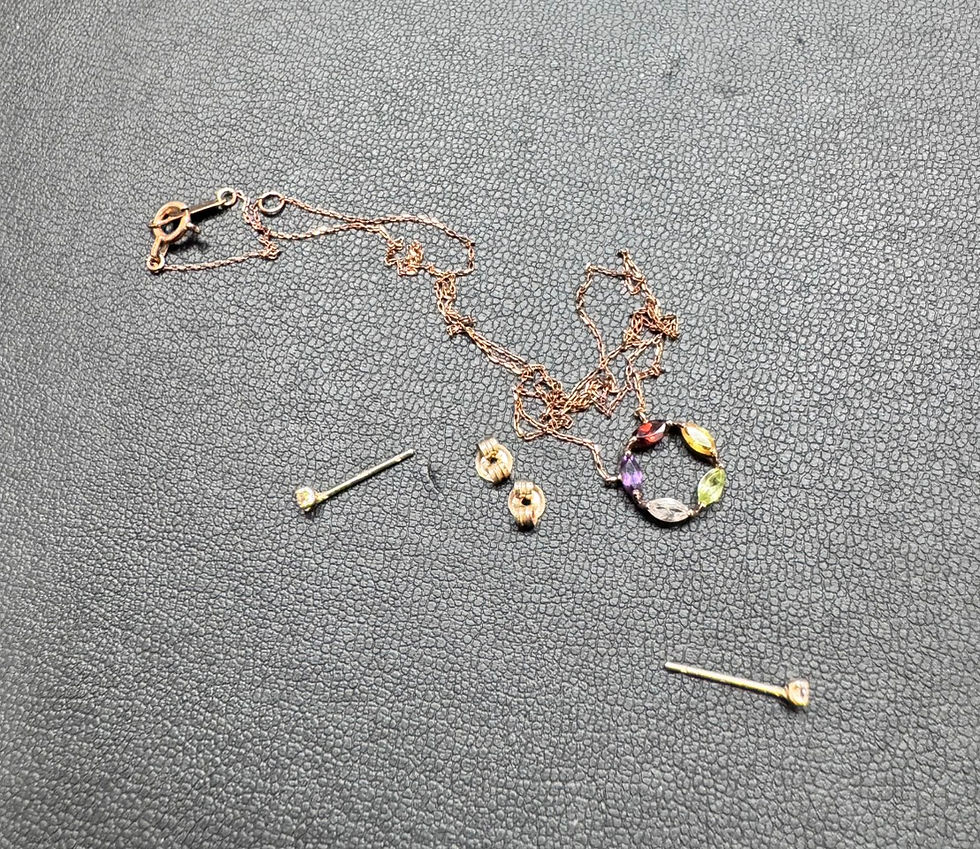 K10 ネックレス&ピアス