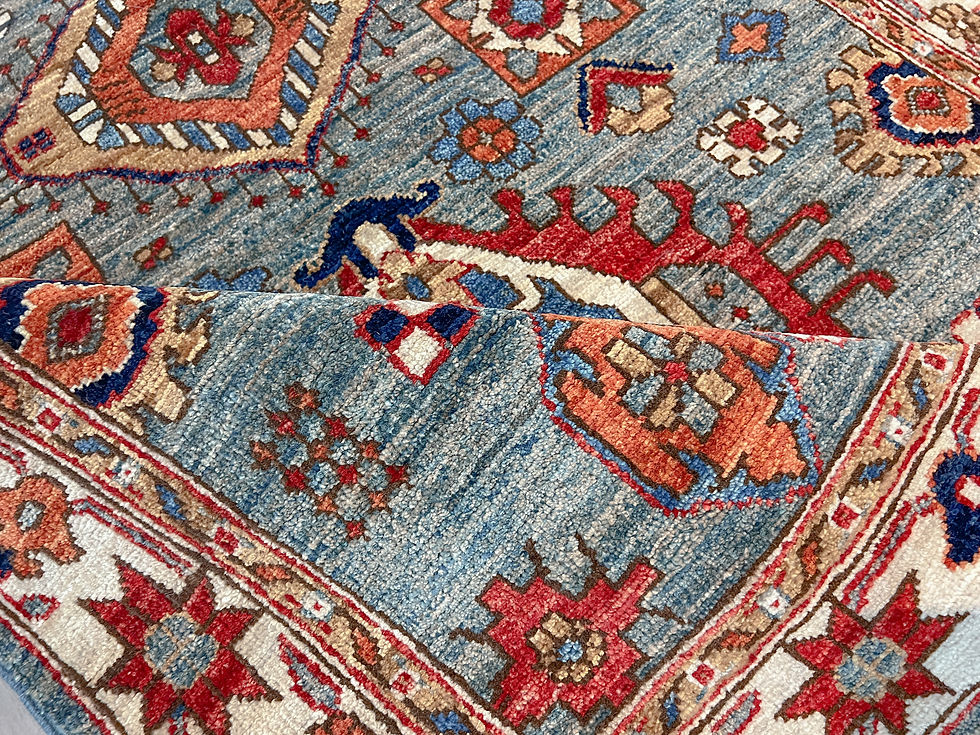 Thumbnail: 3A0365 Afghan Karajeh 3.3 x 5