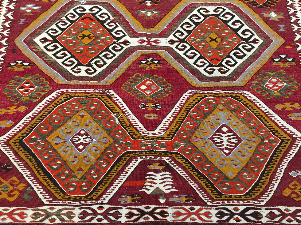 Thumbnail: K201 Turkish Kilim 4.10x8.3