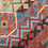 Thumbnail: K244 Afghan Kilim 6.7 x 9.10