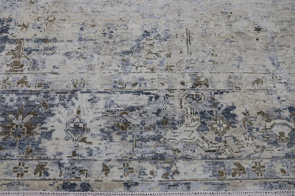 Thumbnail: 10A673 Indian Agra Broken Design 10 x 14
