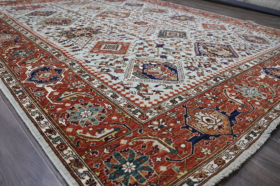Thumbnail: 8619 Afghan Karajeh 8 x 9.8
