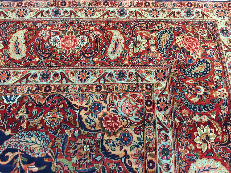Thumbnail: 9A0457 Persian Kashan 8.8x12.4