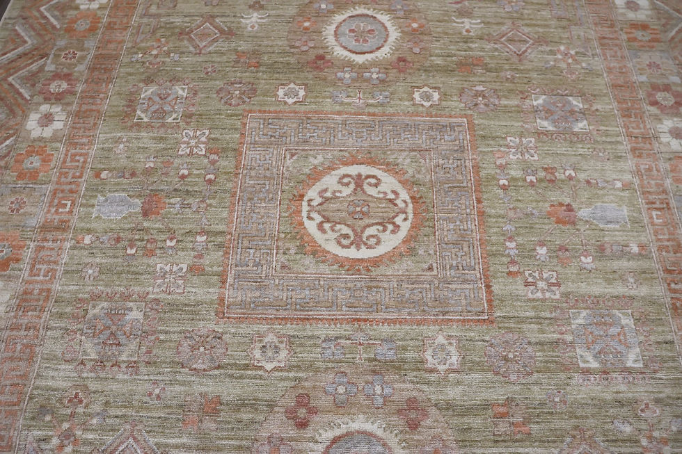 Thumbnail: 8A9518 Afghan Khotan 8 x 10