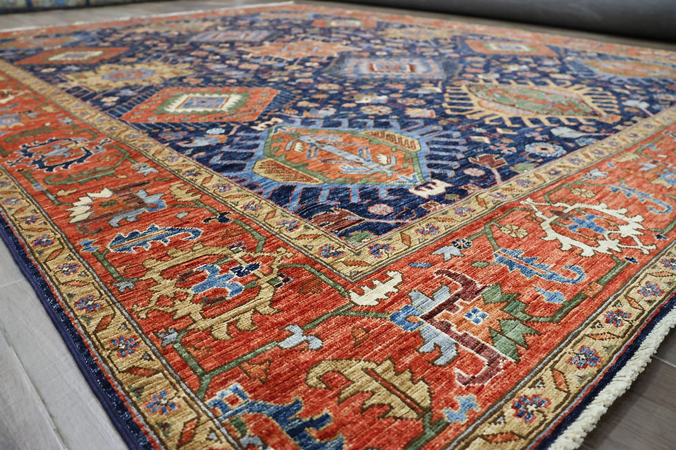 Thumbnail: 8627 Afghan Karajeh 8 x 10.2