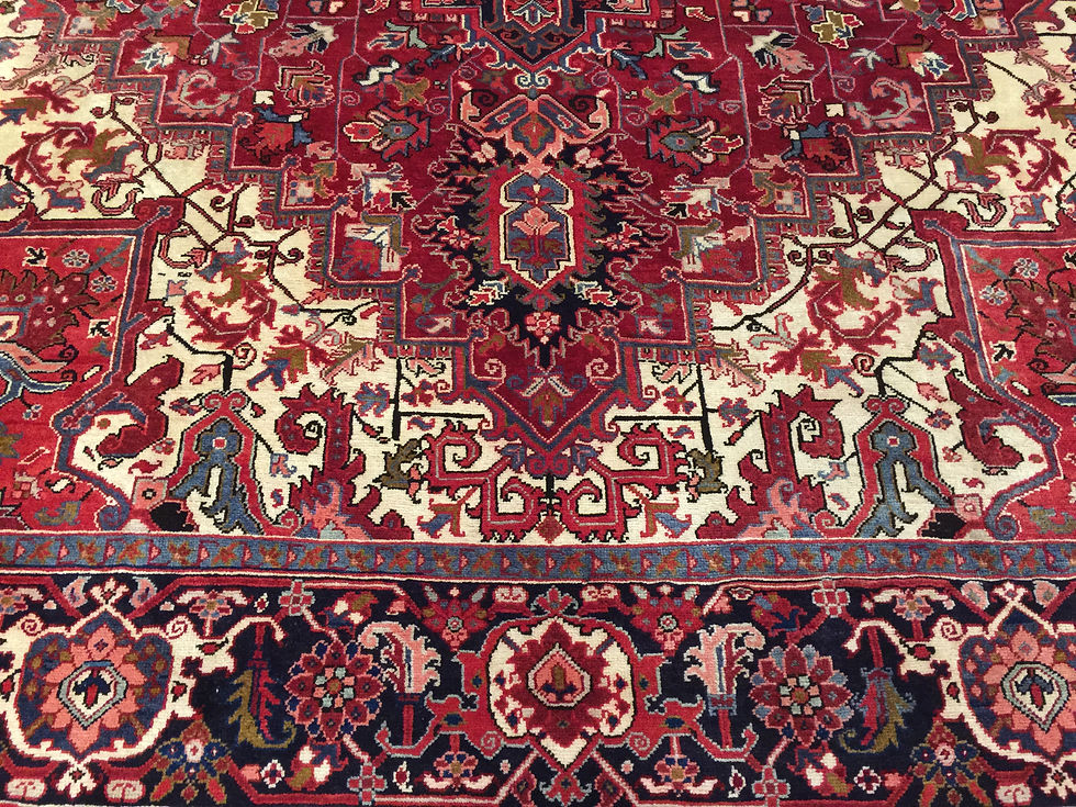 Thumbnail: 10A0206 Persian Heriz 9.9x13