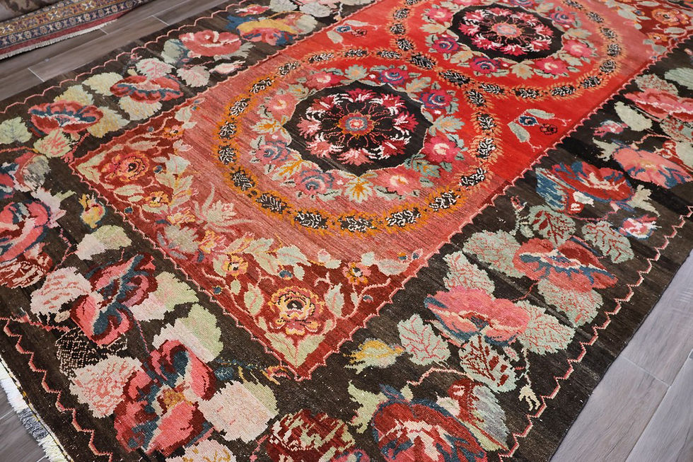 Thumbnail: W102 Antique Caucasian Karabakh 7.5 x 12
