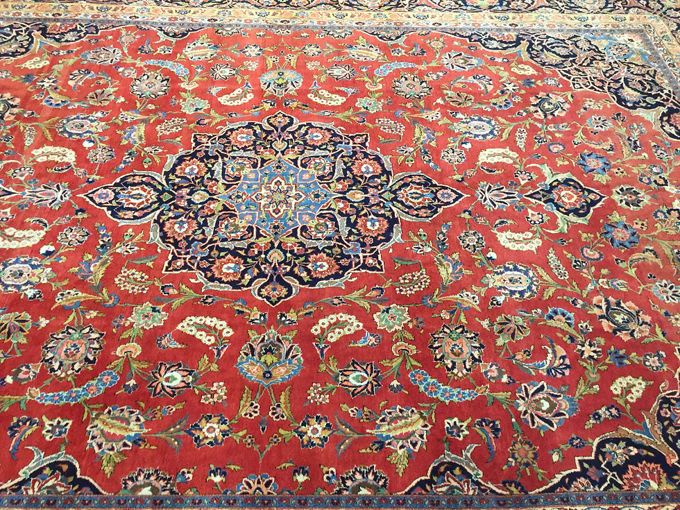 Thumbnail: 9A0400 Persian Kashan 8.7x12.3