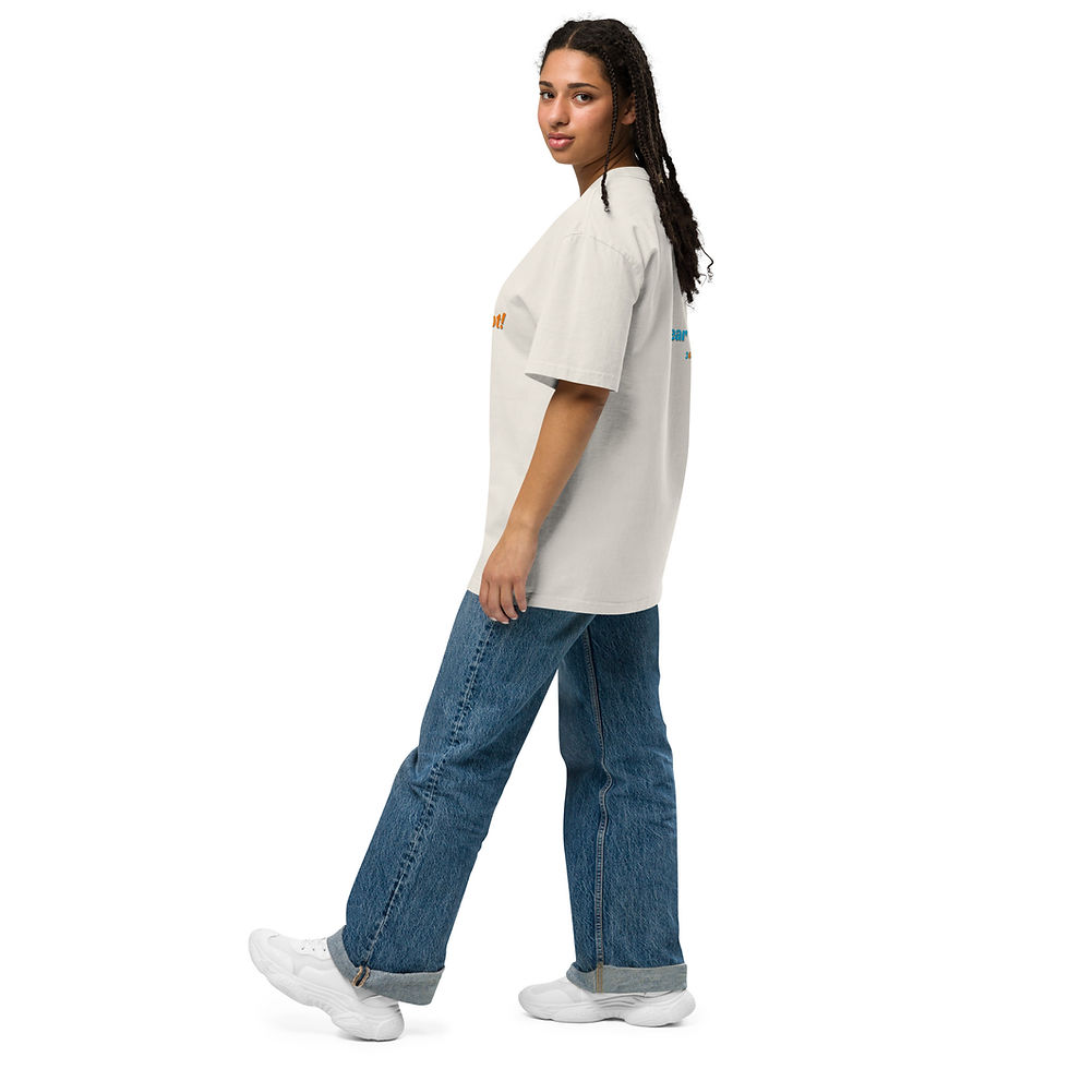 Thumbnail: Oversized faded t-shirt