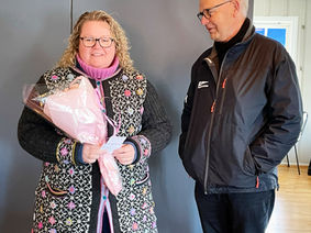 Nina Birkeland ble hedret under Frostbite