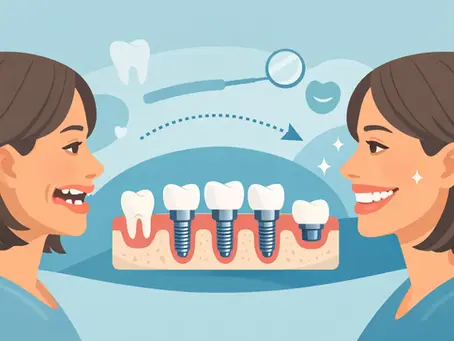 An Implant Smile Transformation Example