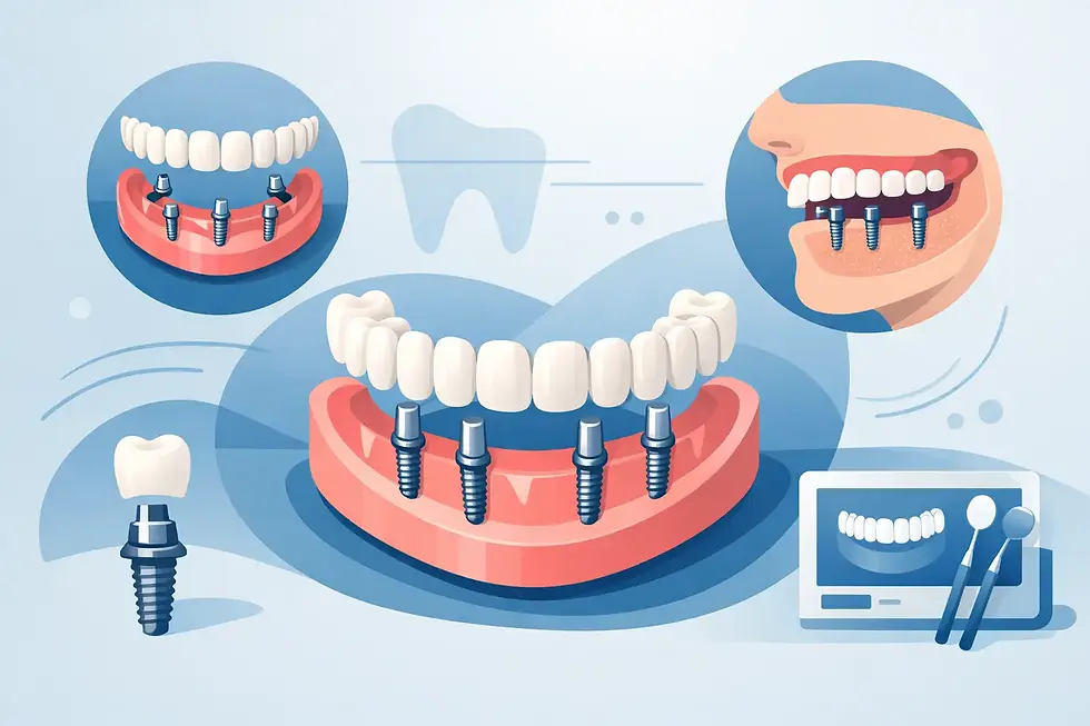 How Full Arch Implants Work