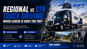 regional and otr driving