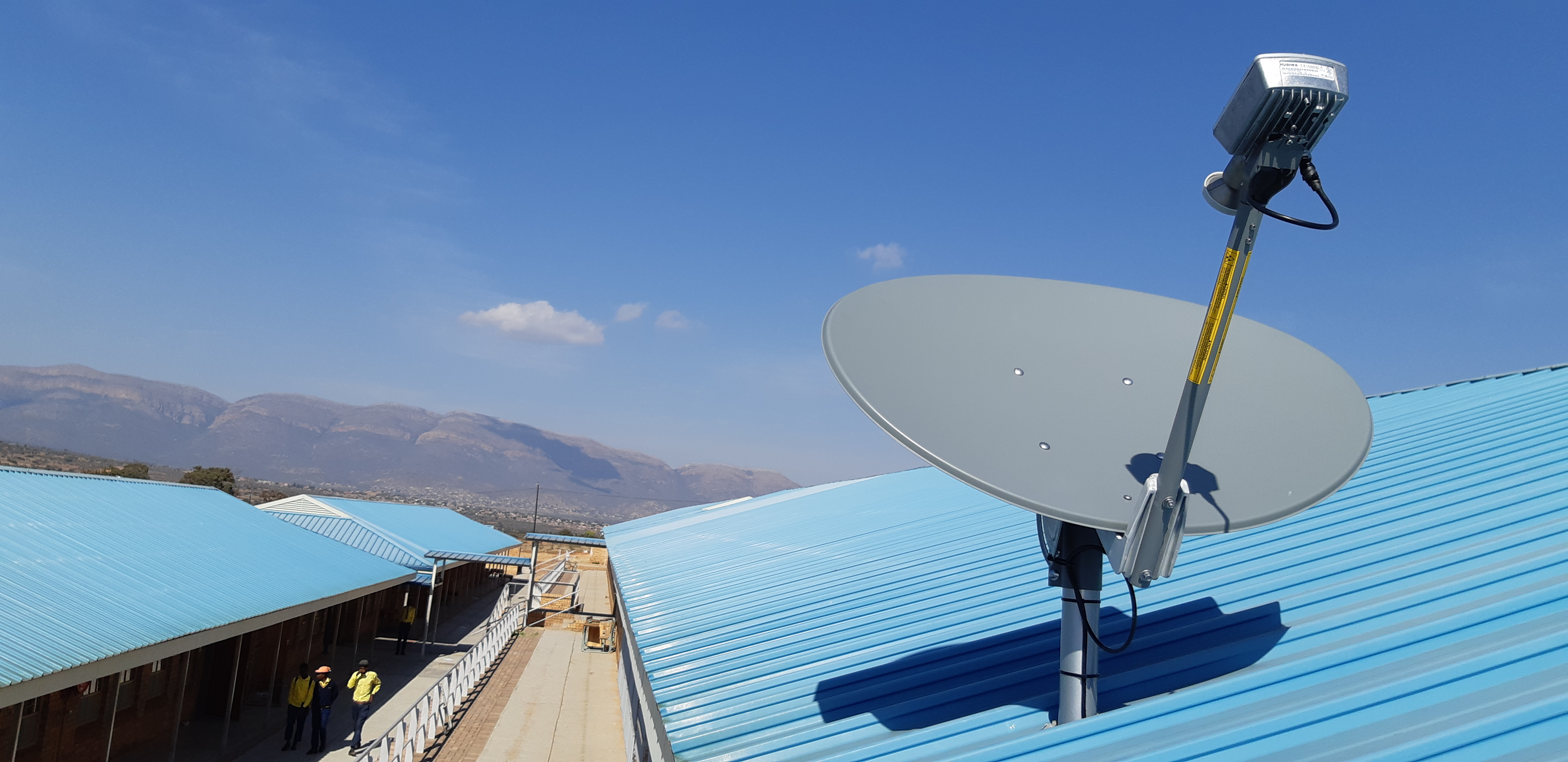 Ka Band satellite dish - Sandstream