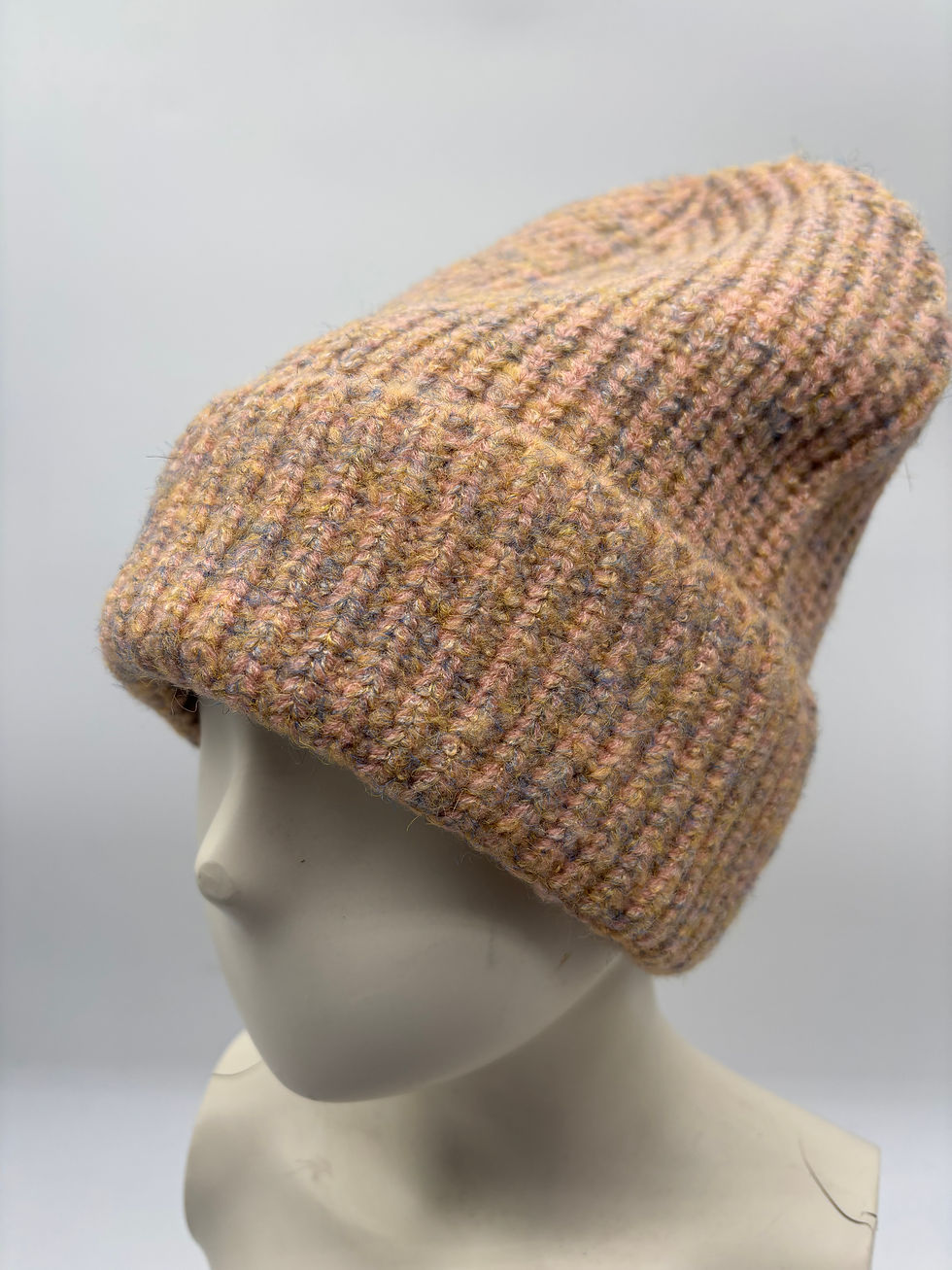 Miniature : Bonnet Simple et chaud en maille -N°03