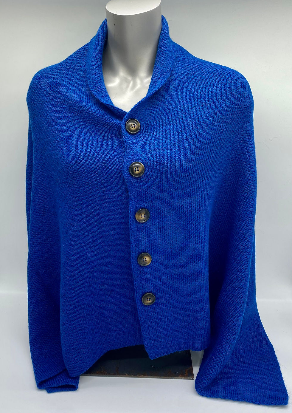 Cape 3 en 1. Elégance, confort et polyvalence - 4 - Bleu Roi