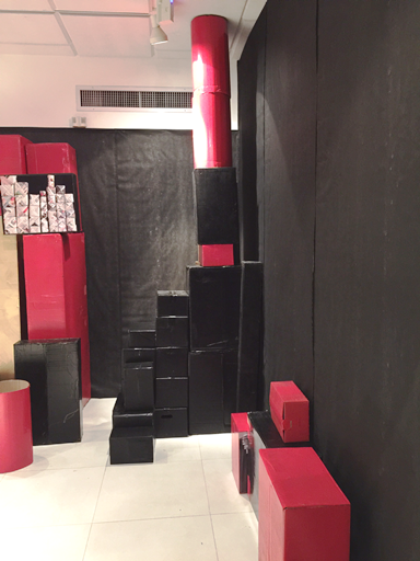paper installation, 2015