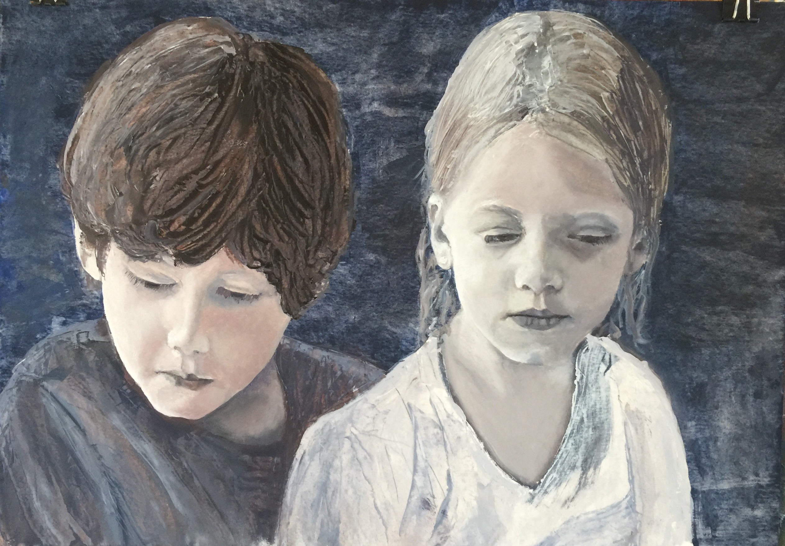 oil on paper 30X40cm 2017