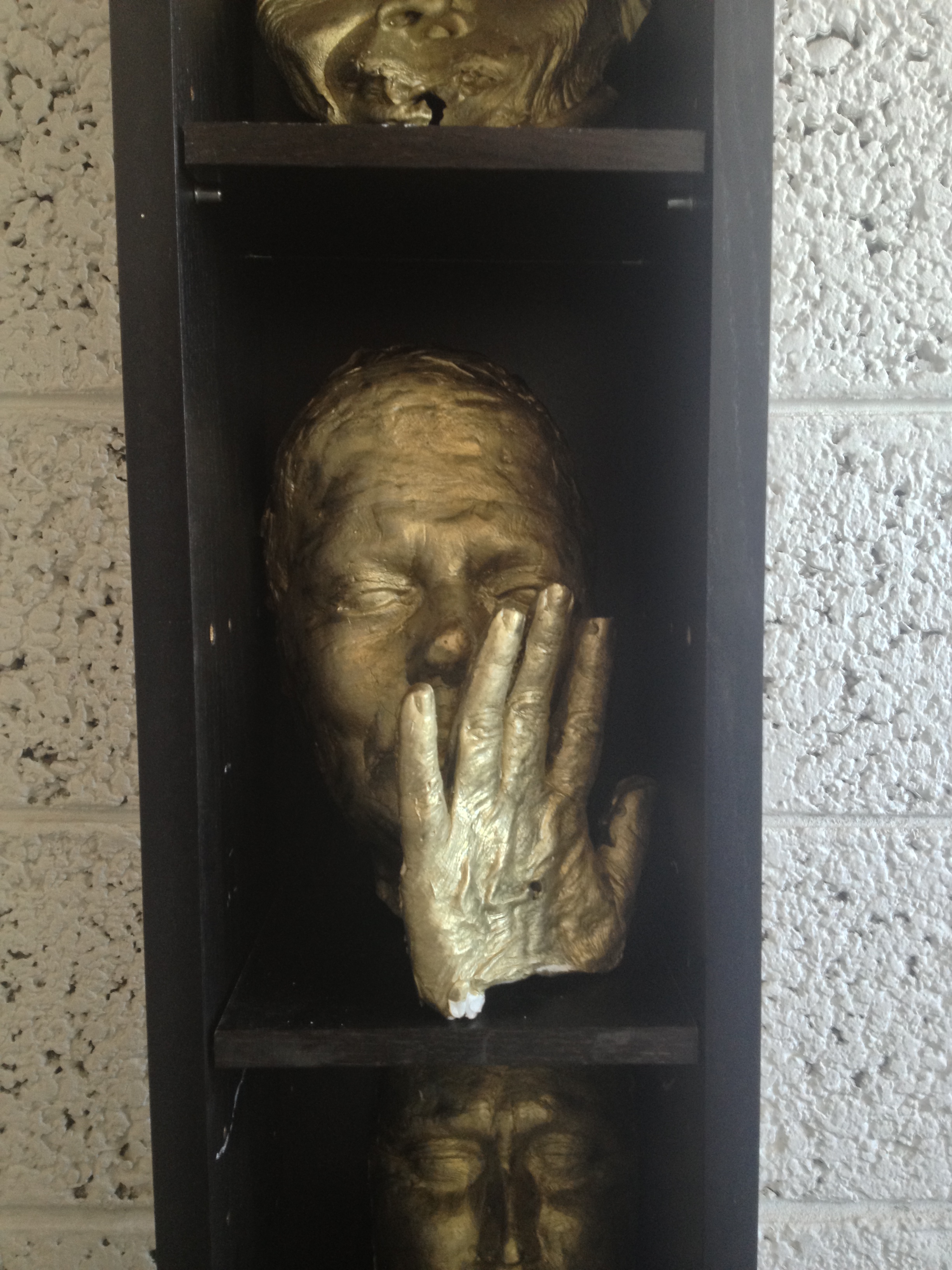 face mask (death mask)