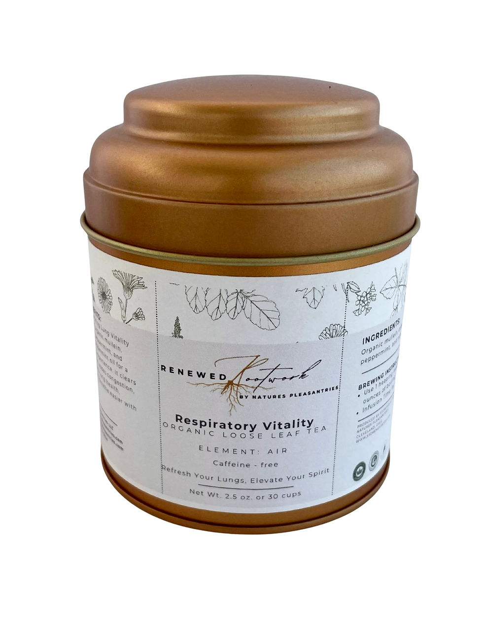 Respiratory Vitality Organic Tea