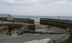 Have a wander round Charlestown harbour