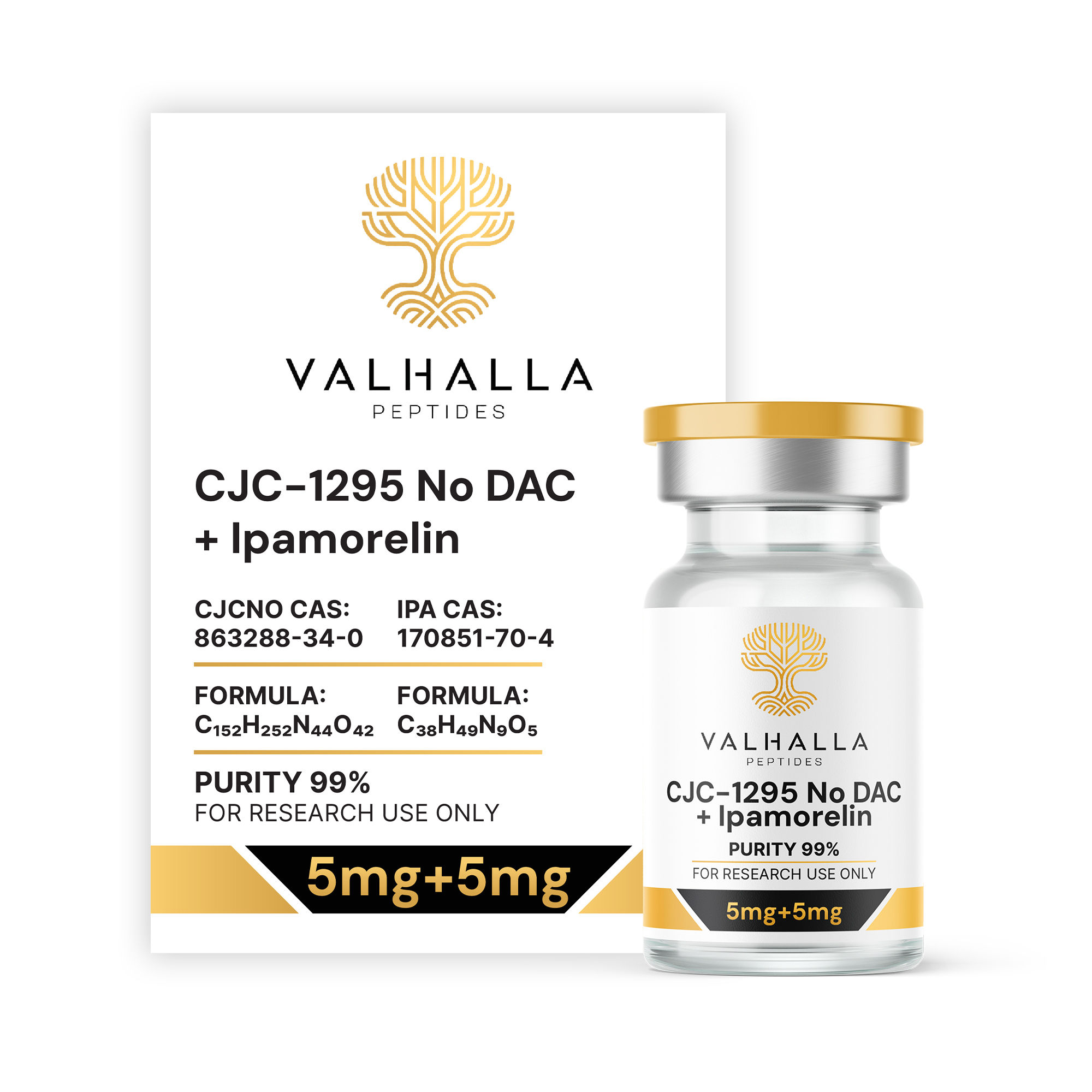 CJC-1295 + Ipamorelin (No DAC)