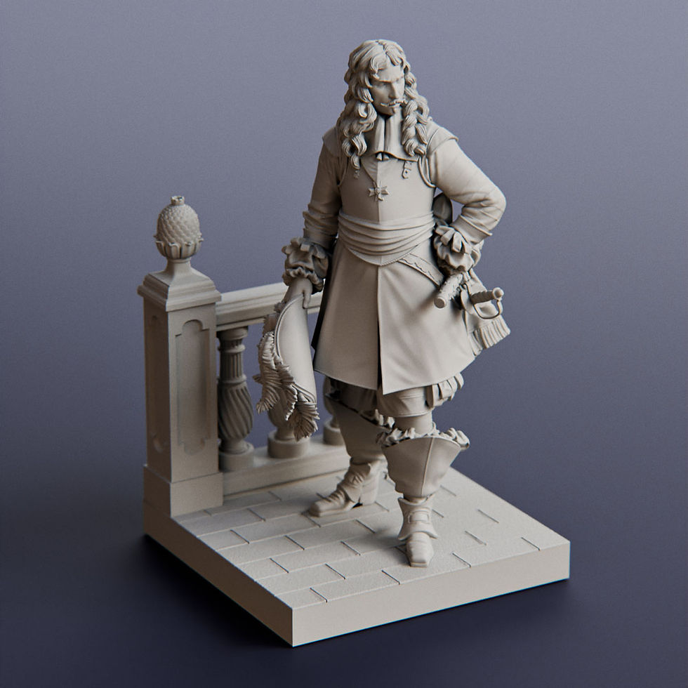 Miniatura: Jacques de Castelnau 1658